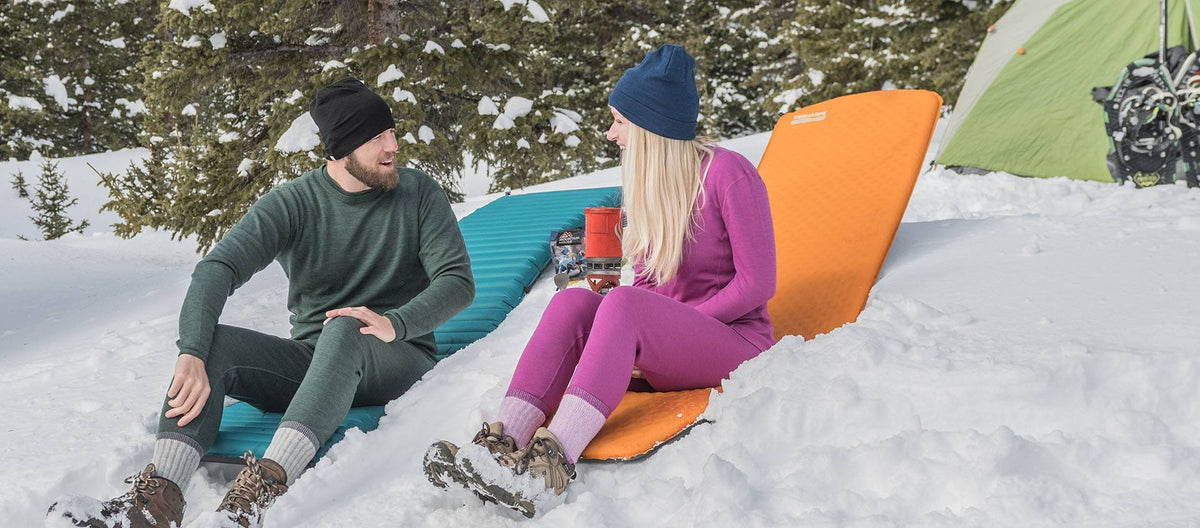 Cold Weather Layers for Fall and Winter, Midweight and Expedition Wool Base Layers