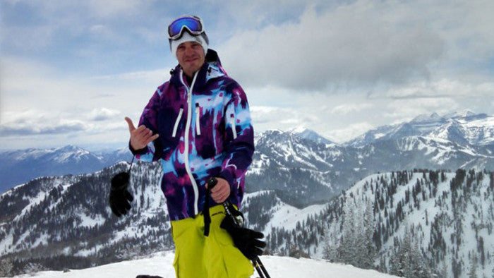Minus 33 Merino wool clothing, the wasatch was blessed with heavy snowfall