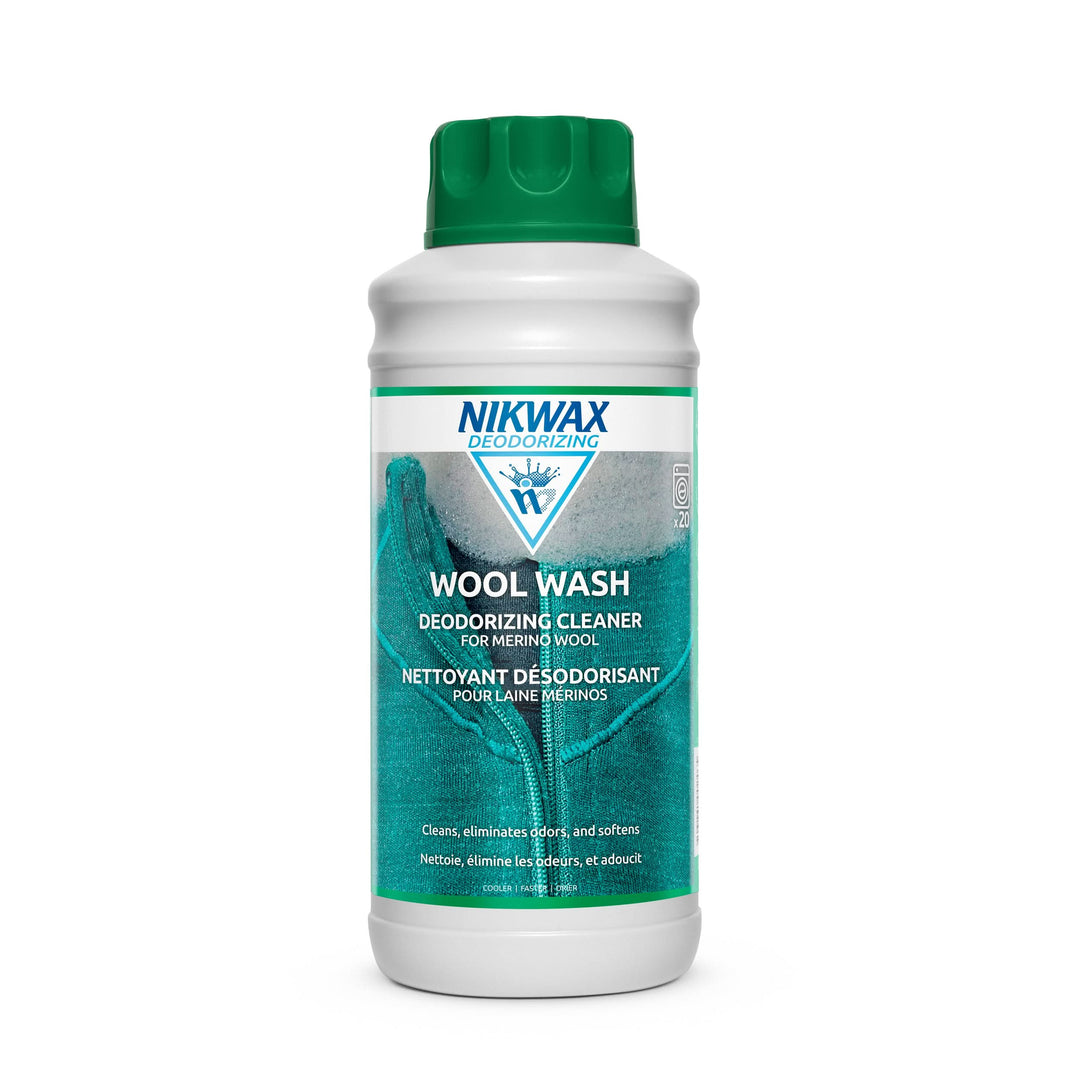 nixwax wool wash minus33 deodorizing cleaner merino clean laundry dry safe use softens. Alternate view.