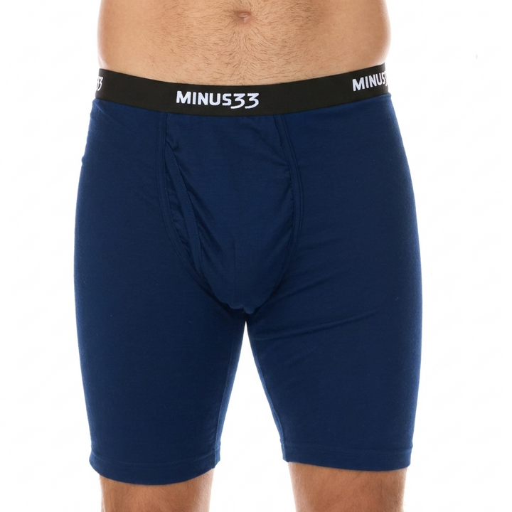 Merino Wool underwear Pouch Boxer Briefs athletic, front view 
