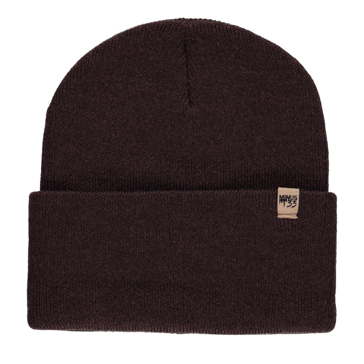 A midweight, double-layered, hundred percent, super soft merino wool beanie that keeps you warm, but won&
