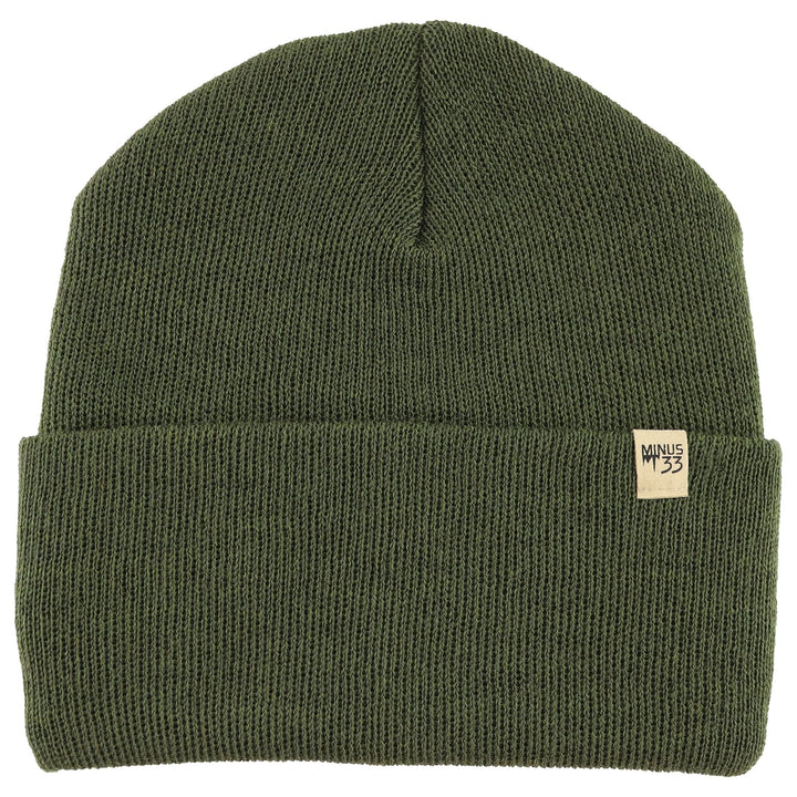 A midweight, double-layered, hundred percent, super soft merino wool beanie that keeps you warm, but won&