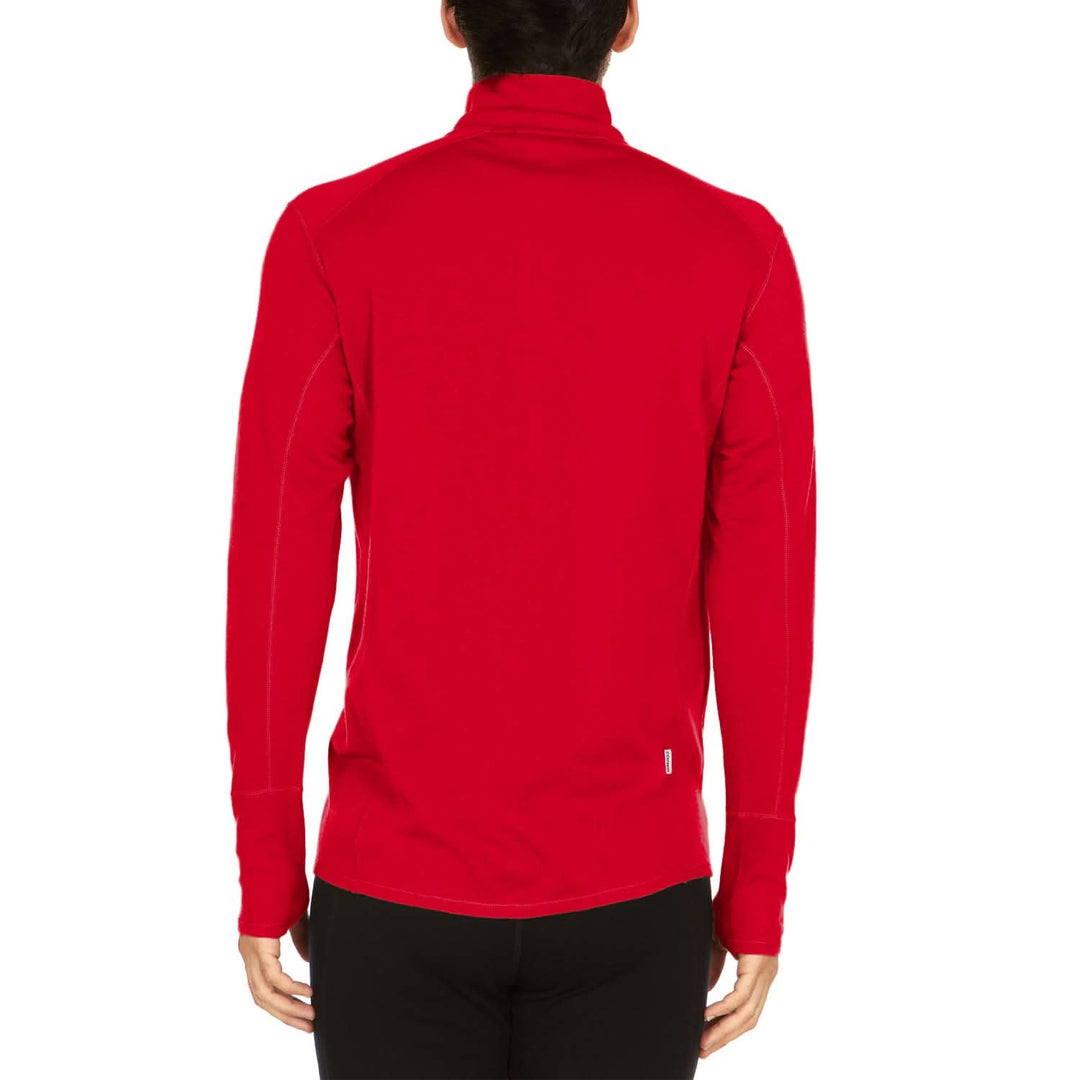 Red Turtleneck Minus33 Merino Wool 714 