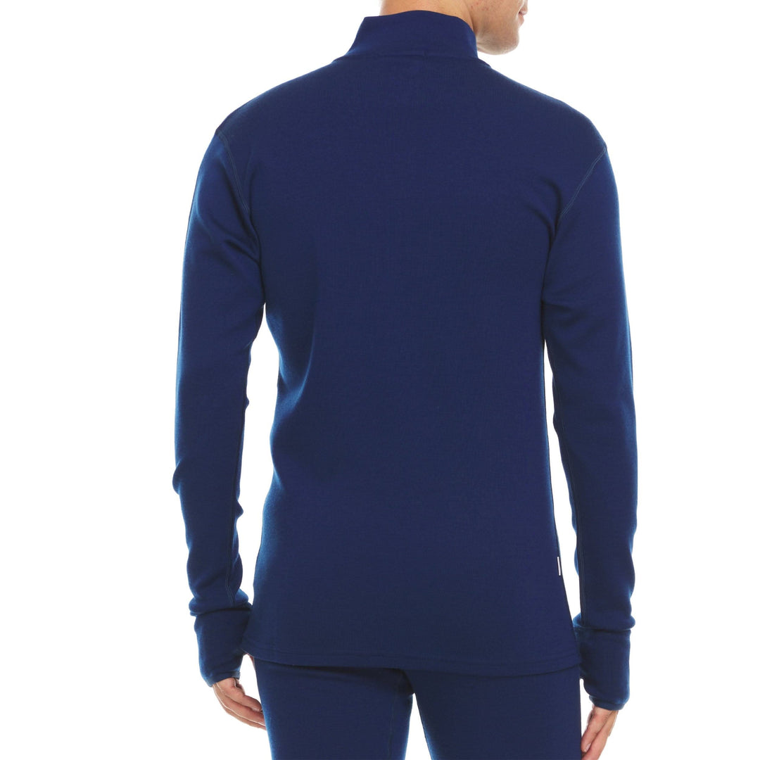 Minus33 Merino Wool Clothing Kobuk Expedition Wool 1/4 Zip. View 2.