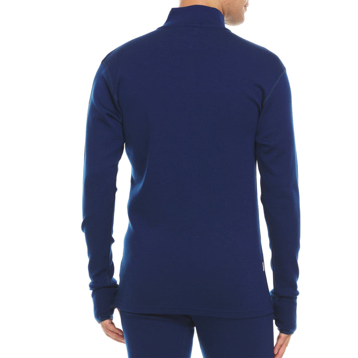 Minus33 Merino Wool Clothing Kobuk Expedition Wool 1/4 Zip. View 2.