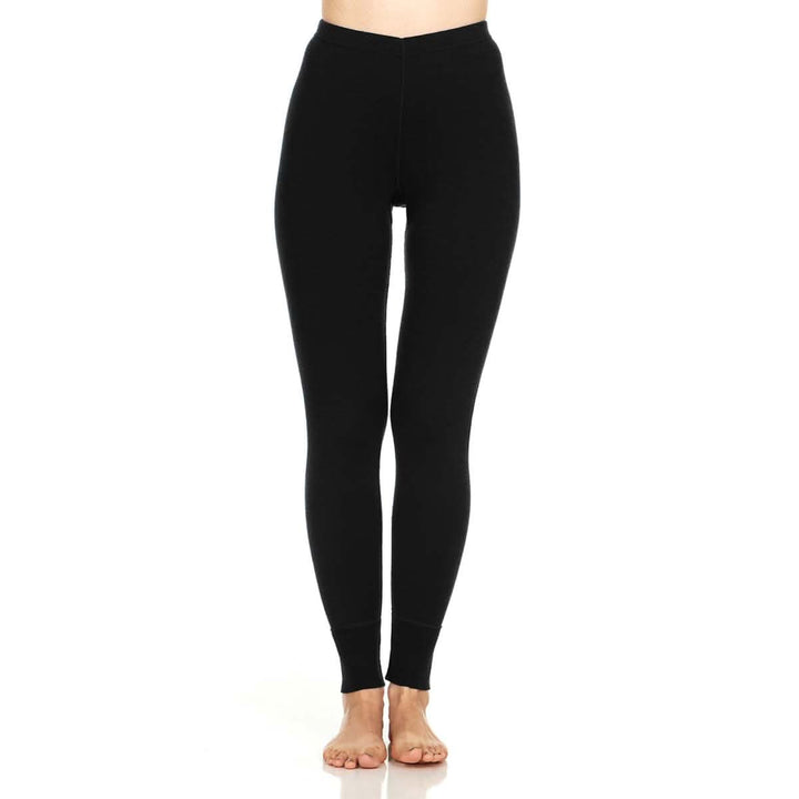 A pair of one hundred percent merino wool midweight women&