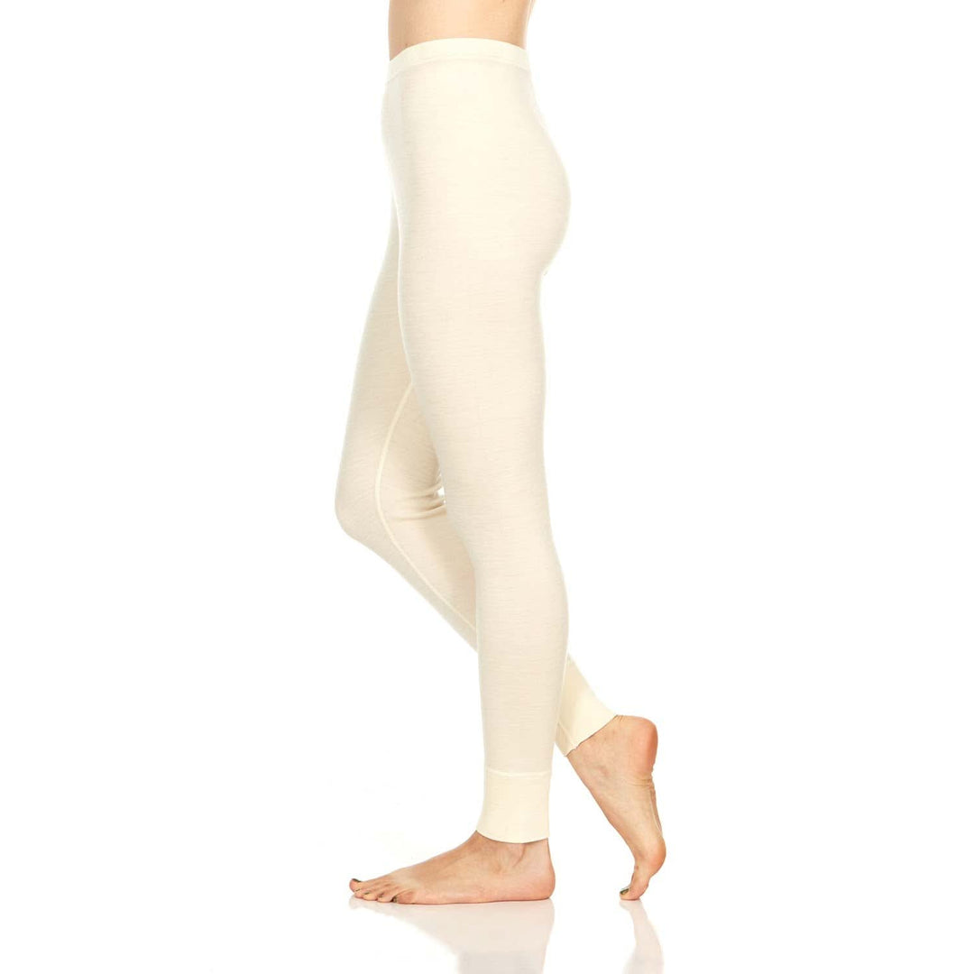 A pair of one hundred percent merino wool midweight women&