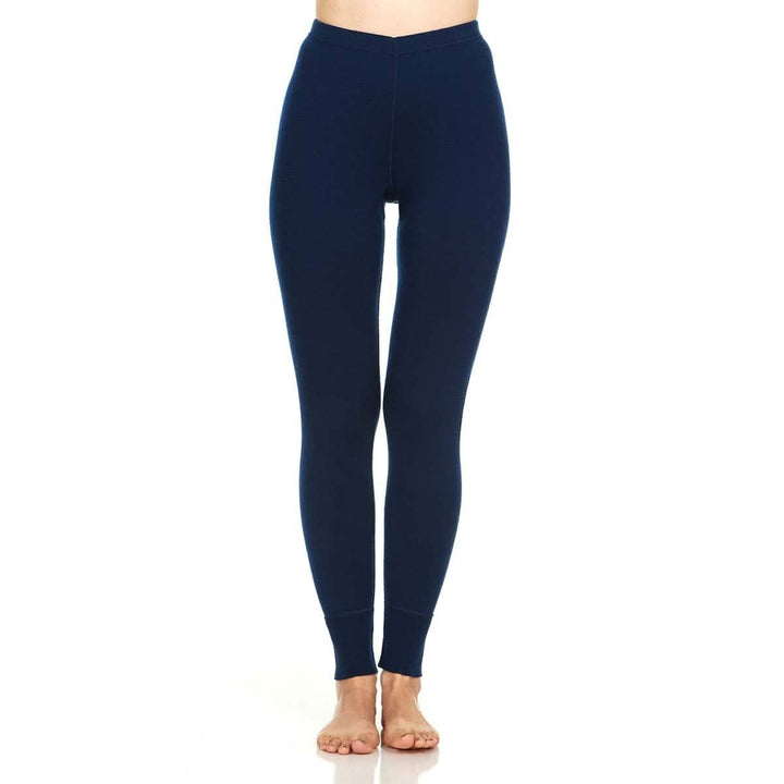 A pair of one hundred percent merino wool midweight women&
