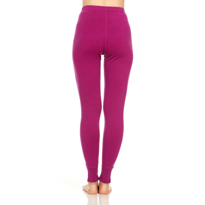 A pair of one hundred percent merino wool midweight women&