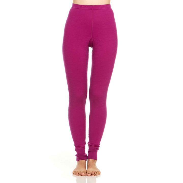 A pair of one hundred percent merino wool midweight women&