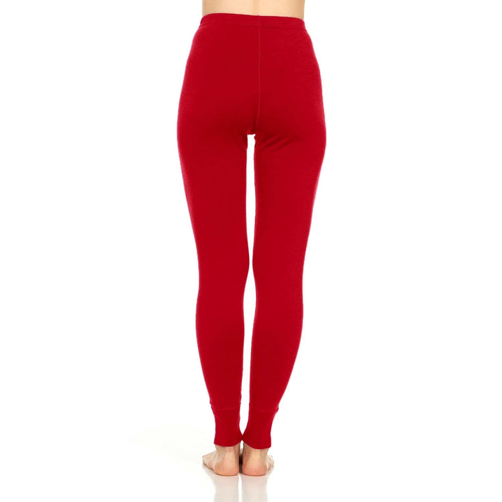 A pair of one hundred percent merino wool midweight women&
