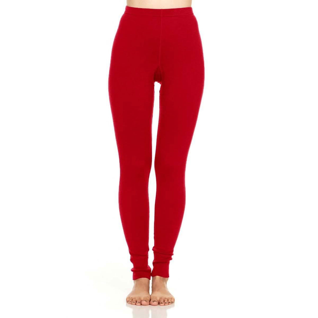 A pair of one hundred percent merino wool midweight women&