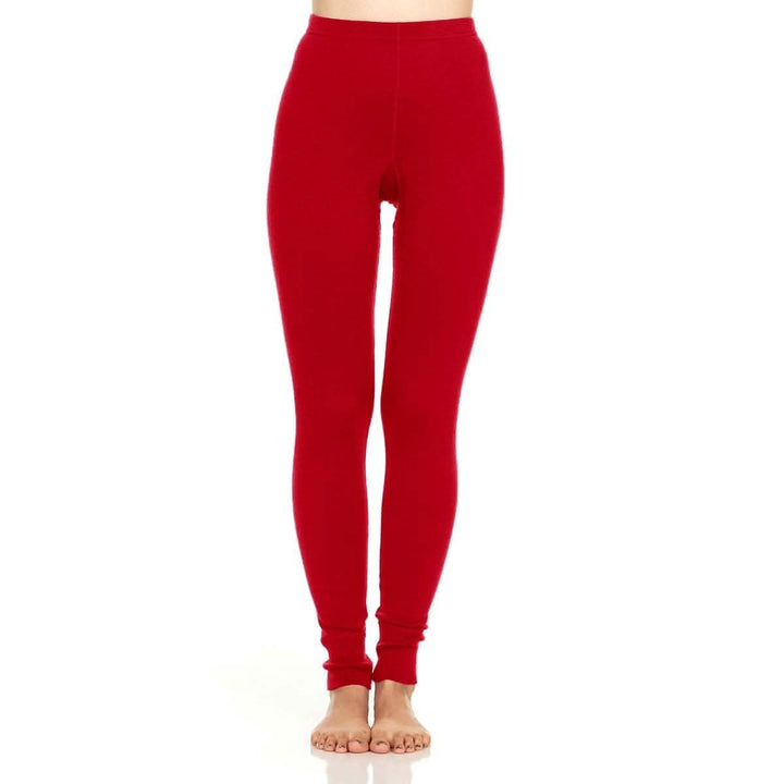 A pair of one hundred percent merino wool midweight women&