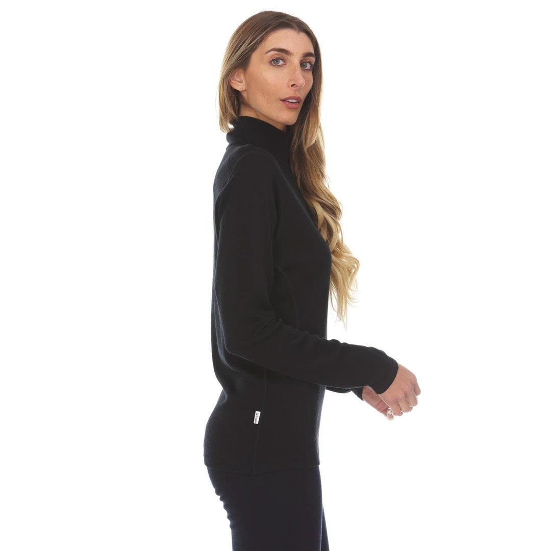 A woman models a comfortable women&