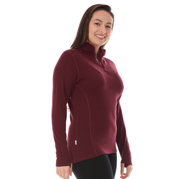 A woman models a comfortable women&
