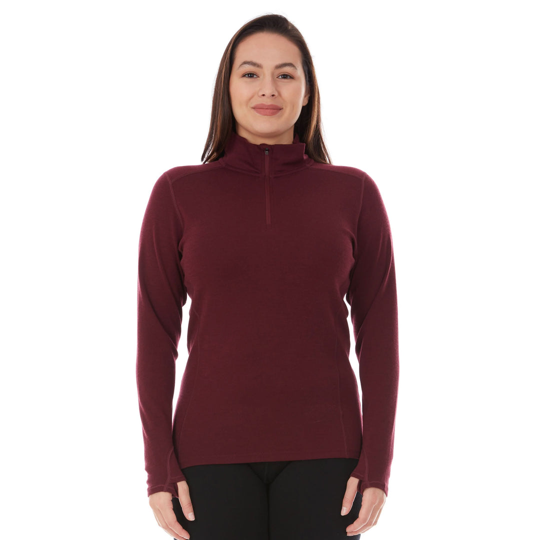 A woman models a comfortable women&