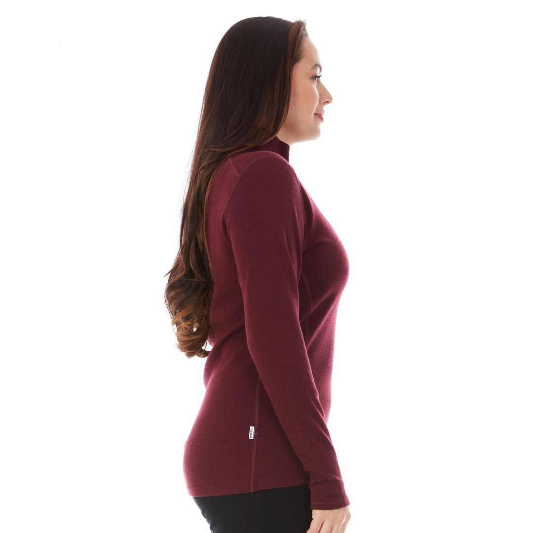 A woman models a comfortable women&