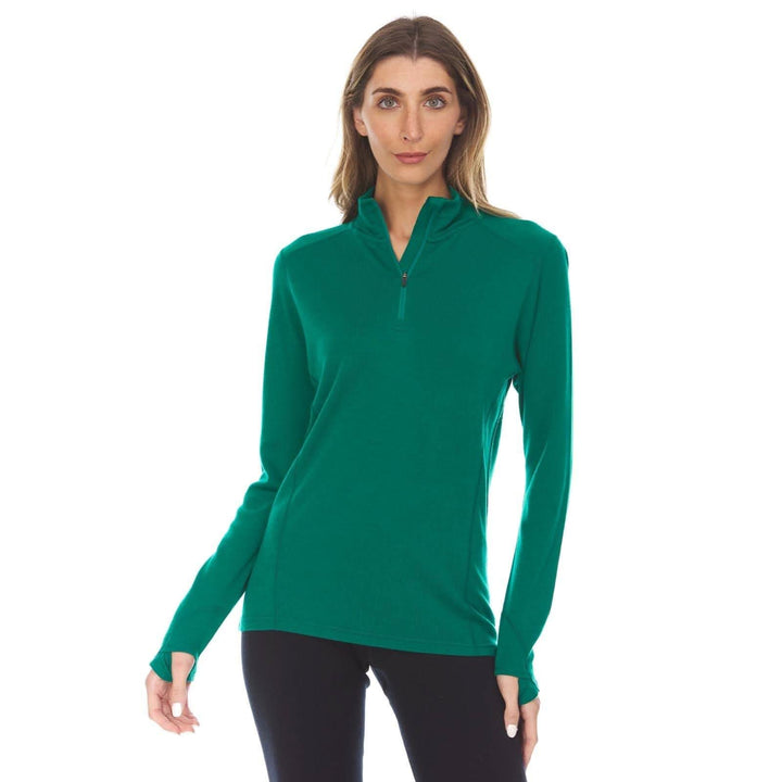 A woman models a comfortable women&