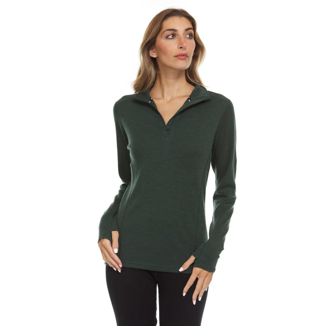 A woman models a comfortable women&