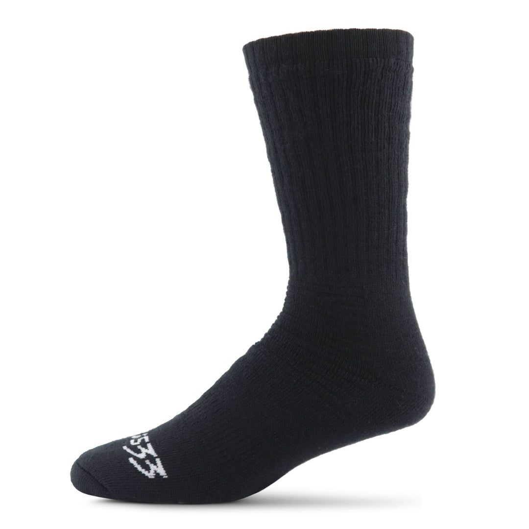 Minus33 Merino Wool Workhorse Crew Socks - Midweight. Alternate view.