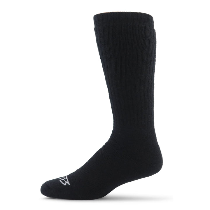 Workhorse midweight merino sock shown from the outer side