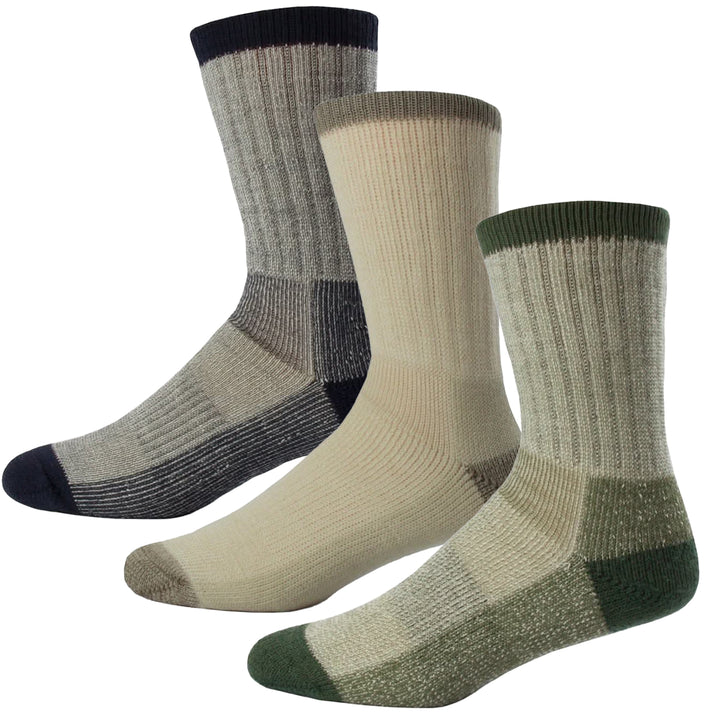 3 pack of merino wool hiking socks 
