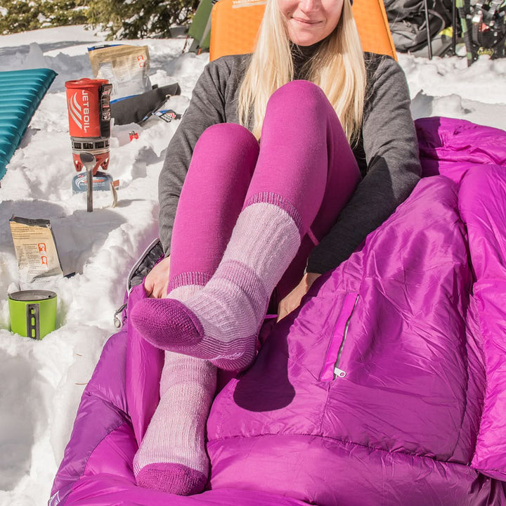 Midweight - Day Hiker Crew Socks - Minus33 Merino Wool Clothing 