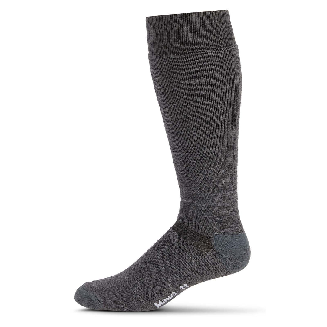 Minus33 Merino Wool Ski and Snowboard Over the Calf Socks -, front view 