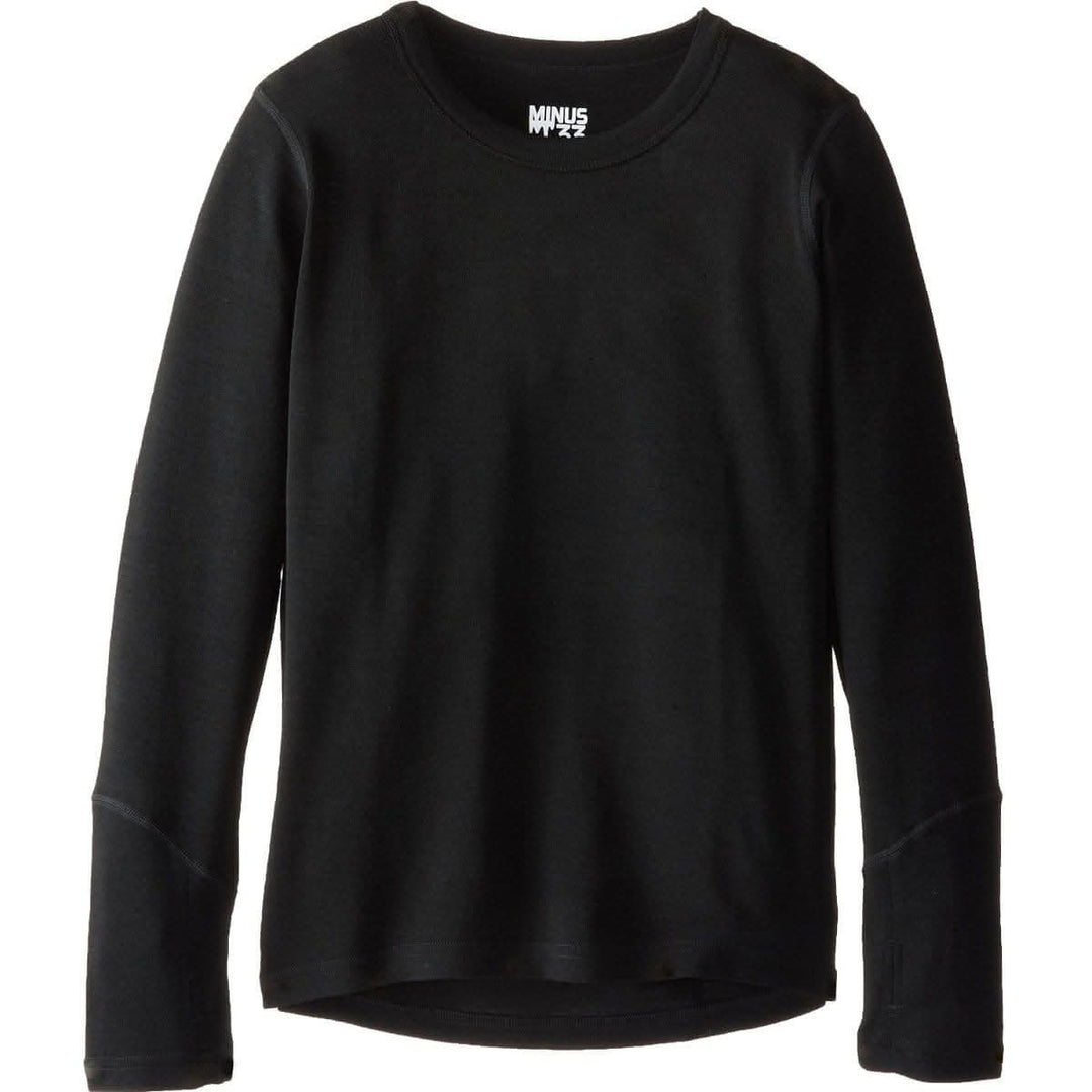 Minus33 Merino Wool Clothing Kid's Midweight Wool Crew. Have outdoor activities planned on a cold fall day? Worried about what to dress your kids in to keep them warm? Put them in this Midweight top and you won't have to worry if&nbsp;they're warm enough. Layer this top under their favorite jacket and watch them spend hours playing outdoors!