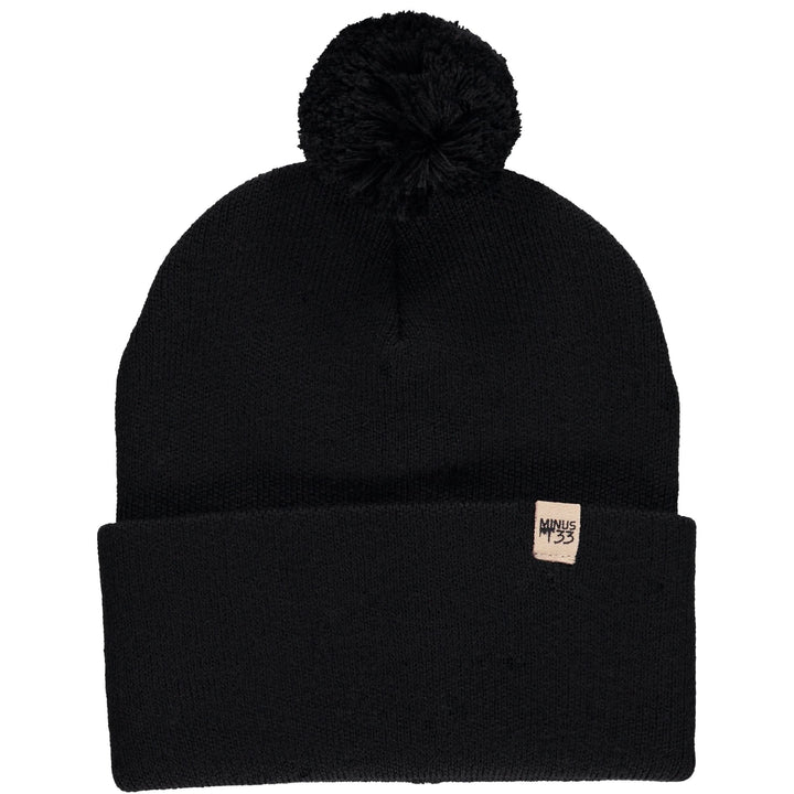 Midweight - Everyday Knit Cuff Pom Beanie 100% Merino Wool. warm beanie for winter. 