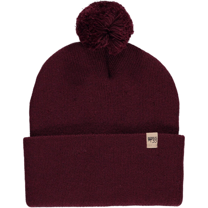 Midweight - Everyday Knit Cuff Pom Beanie 100% Merino Wool 