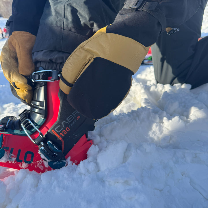 Warm Gloves Skiing Snowboarding Winter Hiking Activities Outdoors Freezing Weather New Hampshire Minus33 