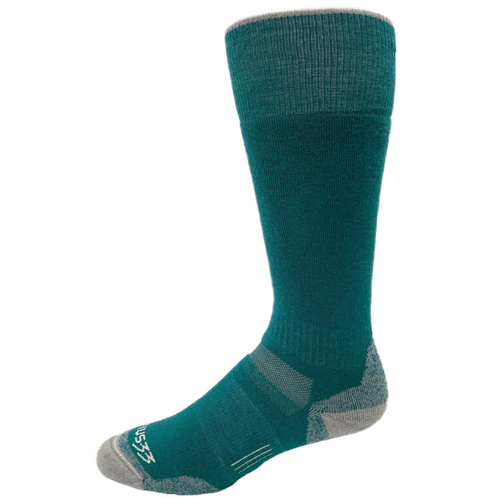 Lightweight over the calf merino wool socks. Made in USA. All season 