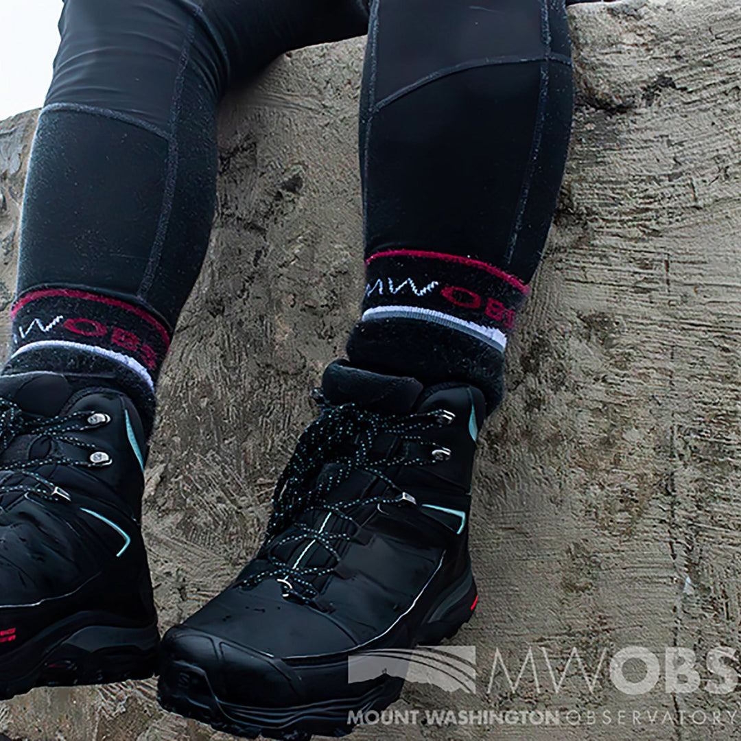 Close-up front view of a hiker&