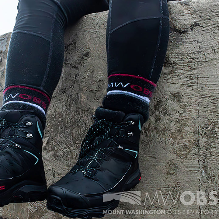 Close-up front view of a hiker&