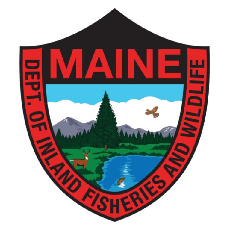 Maine Dept. Of Wild Life Inland Fisheries Maine Fish and Game DOL Minus33 Merino Wool Sponsor 
