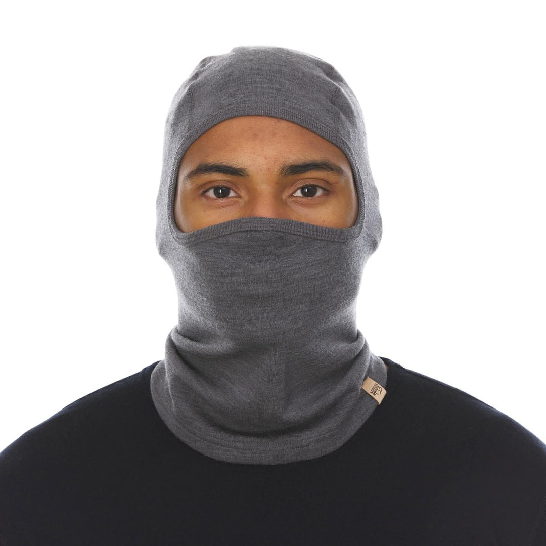 100% Merino Wool Balaclava - Midweight 