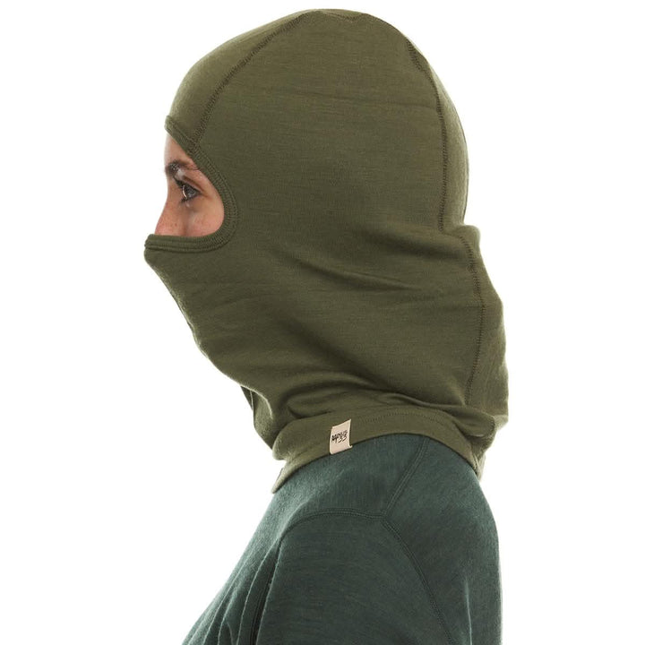 100% Merino Wool Balaclava - Midweight 