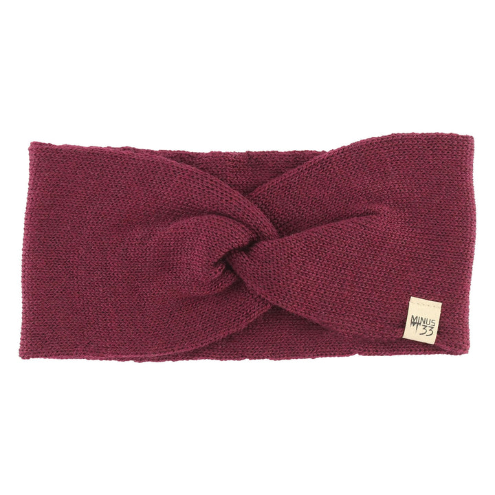 Midweight - Everyday Knit Twist Headband 100% Merino Wool 