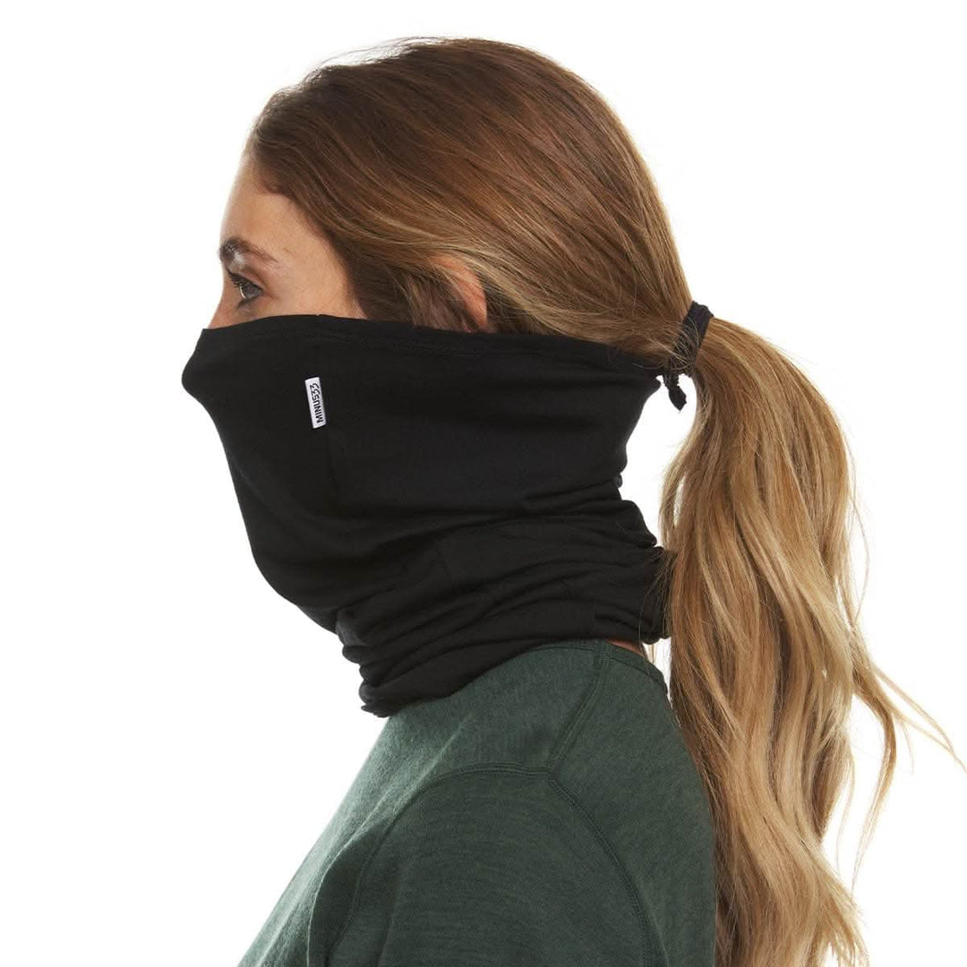 Woolverino Wool Multiclava Buff - Micro Weight black 6 