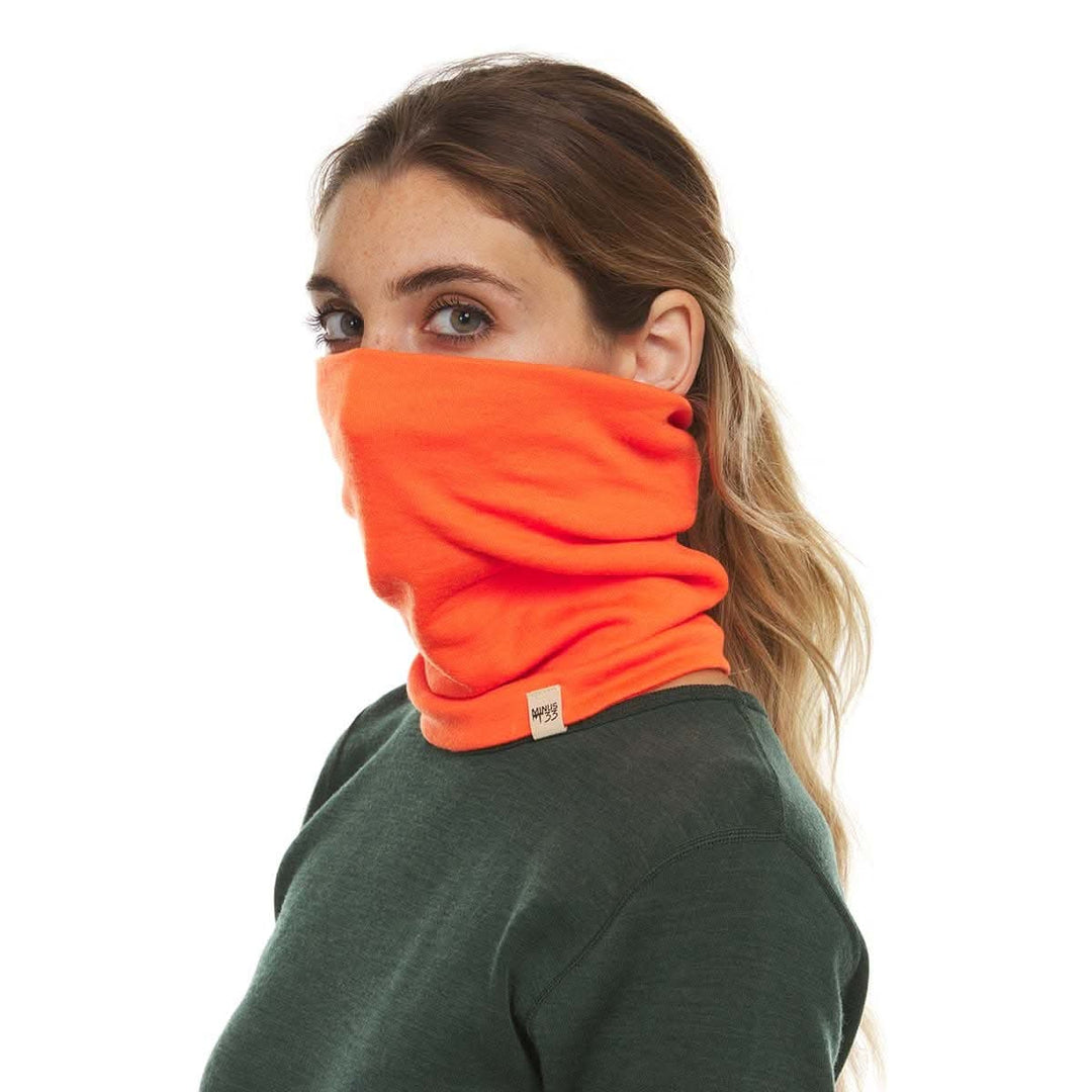100% Merino Wool Neck Gaiter - Midweight, back view 