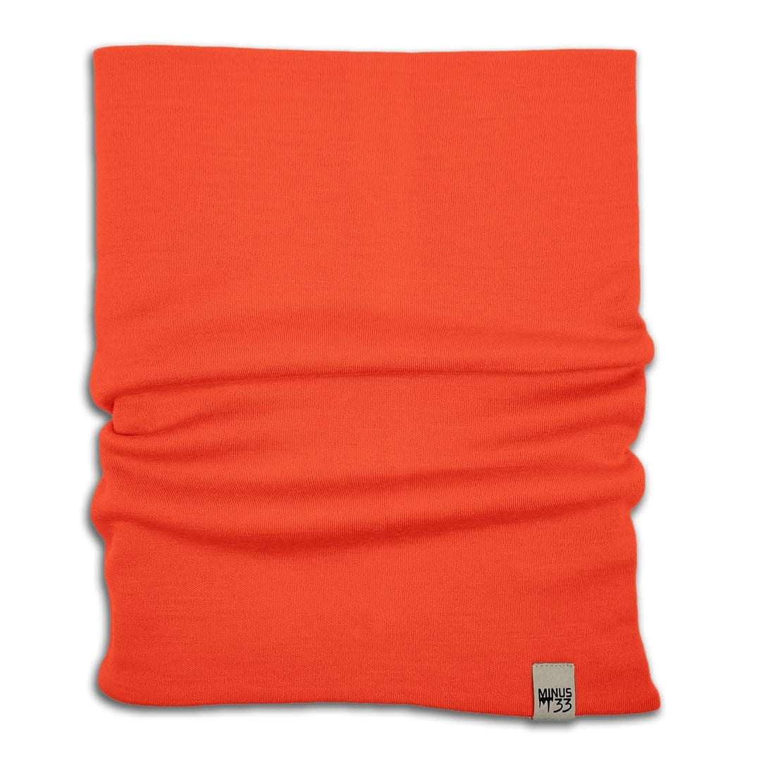 100% Merino Wool Neck Gaiter - Midweight, front three-quarter view 