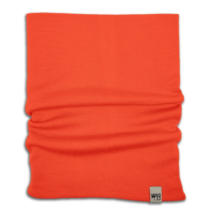 100% Merino Wool Neck Gaiter - Midweight, front three-quarter view 