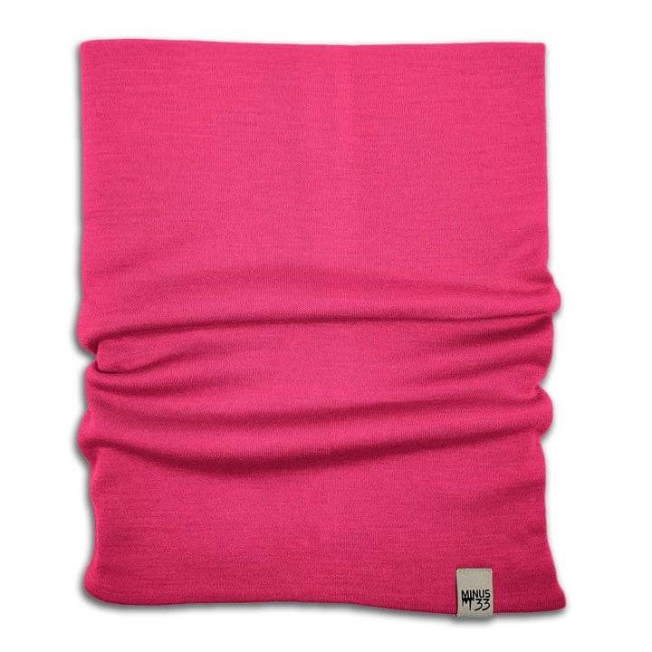 100% Merino Wool Neck Gaiter - Midweight, front three-quarter view 