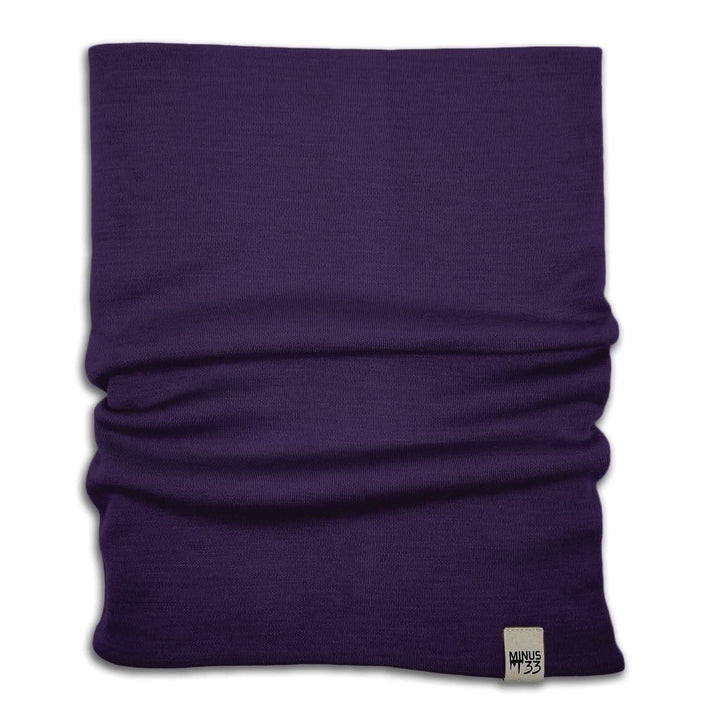 100% Merino Wool Neck Gaiter - Midweight, front view 