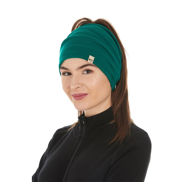 100% Merino Wool Neck Gaiter - Midweight, studio front view 