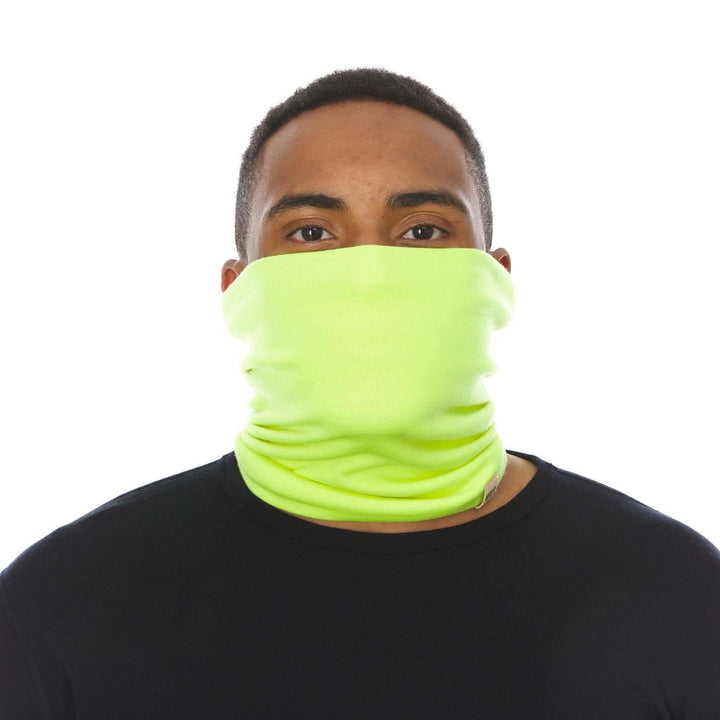 100% Merino Wool Neck Gaiter - Midweight, back view 