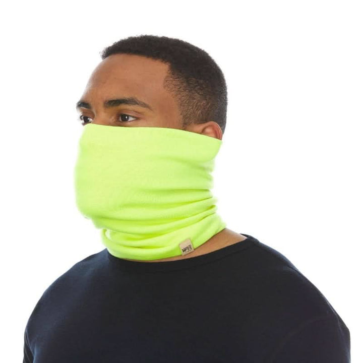 100% Merino Wool Neck Gaiter - Midweight, right-facing side view 