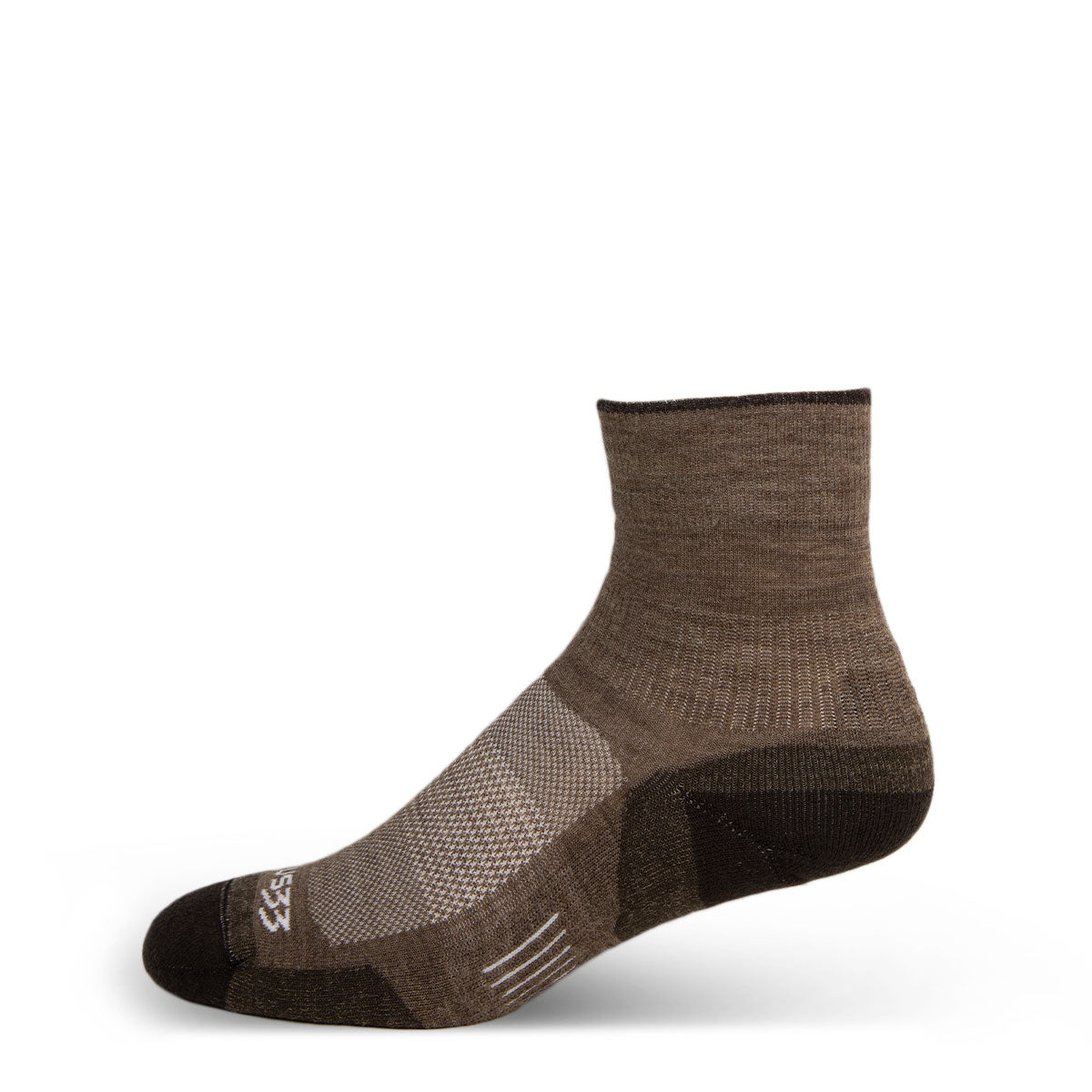 thin merino wool crew sock cushioned sock for hiking best wool sock
