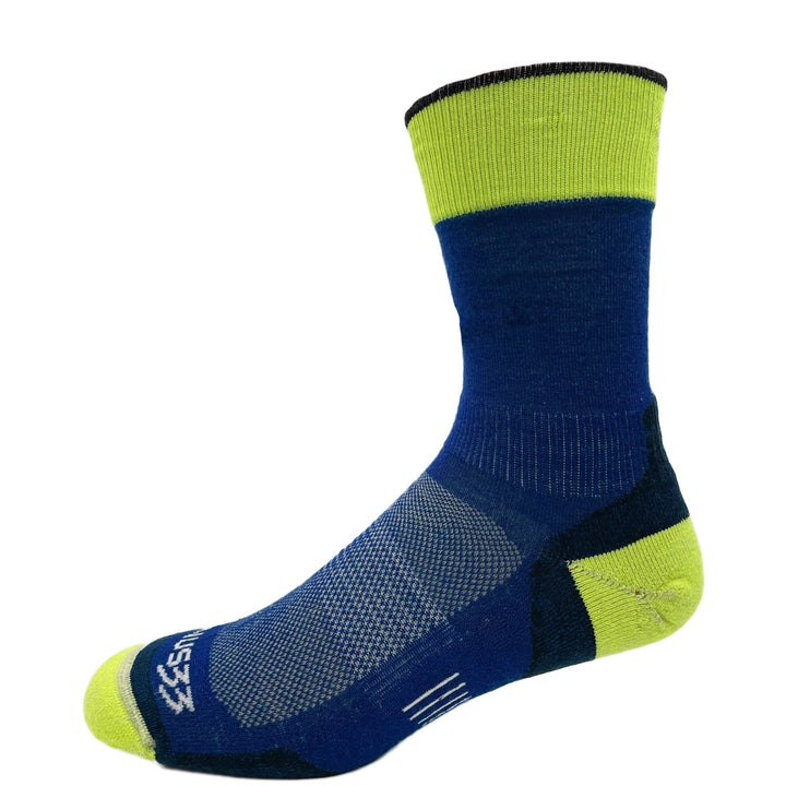 Mountain Heritage Full Cushion Crew Wool Socks - Micro Weight, front view